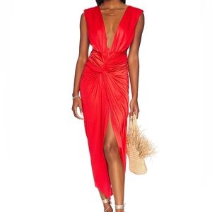 Baobab Mía Dress in Red